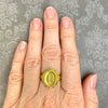Vintage Kieselstein-Cord 18K Yellow Gold Cameo Style Ring