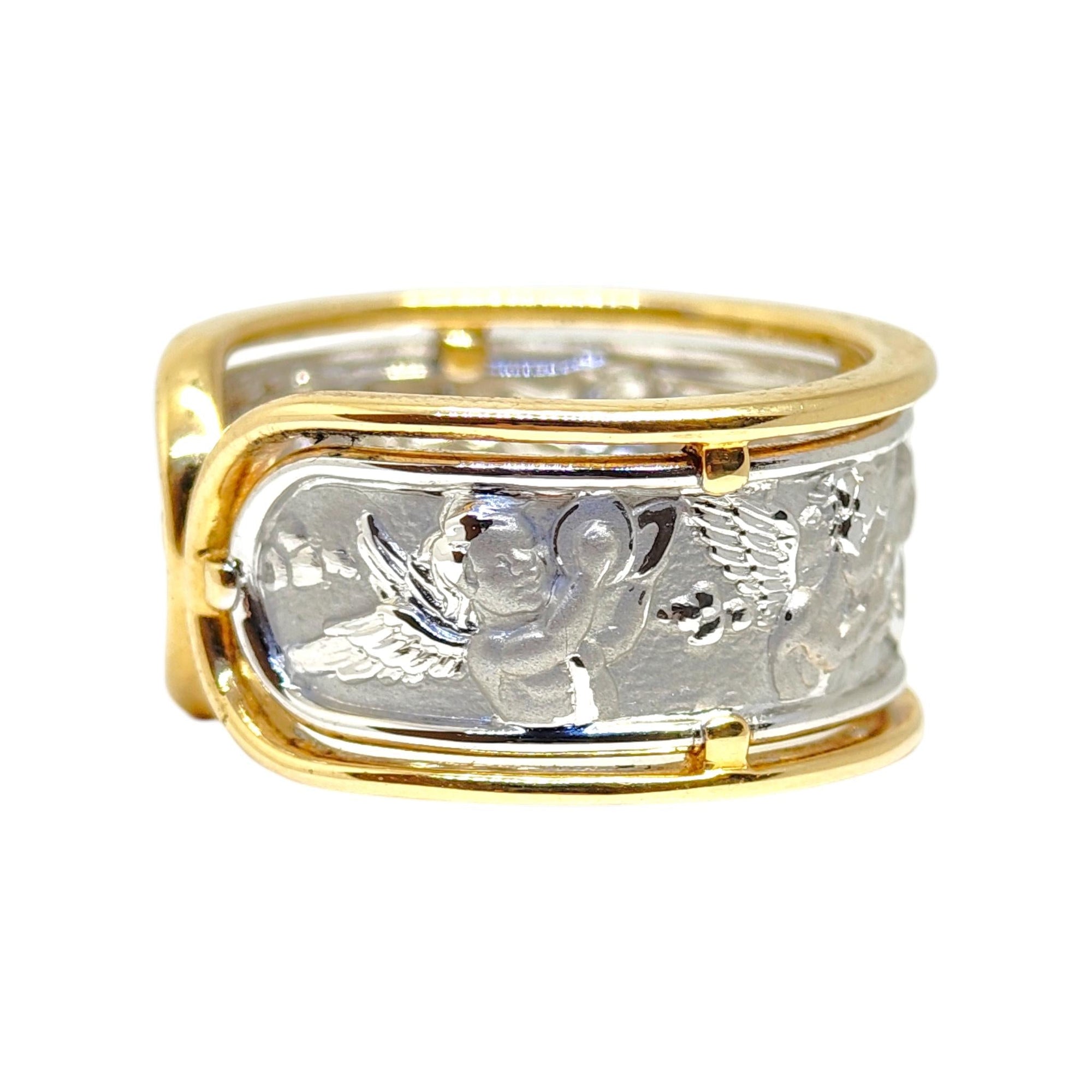 Carrera Y Carrera La Ronde Angels 18K Gold Band