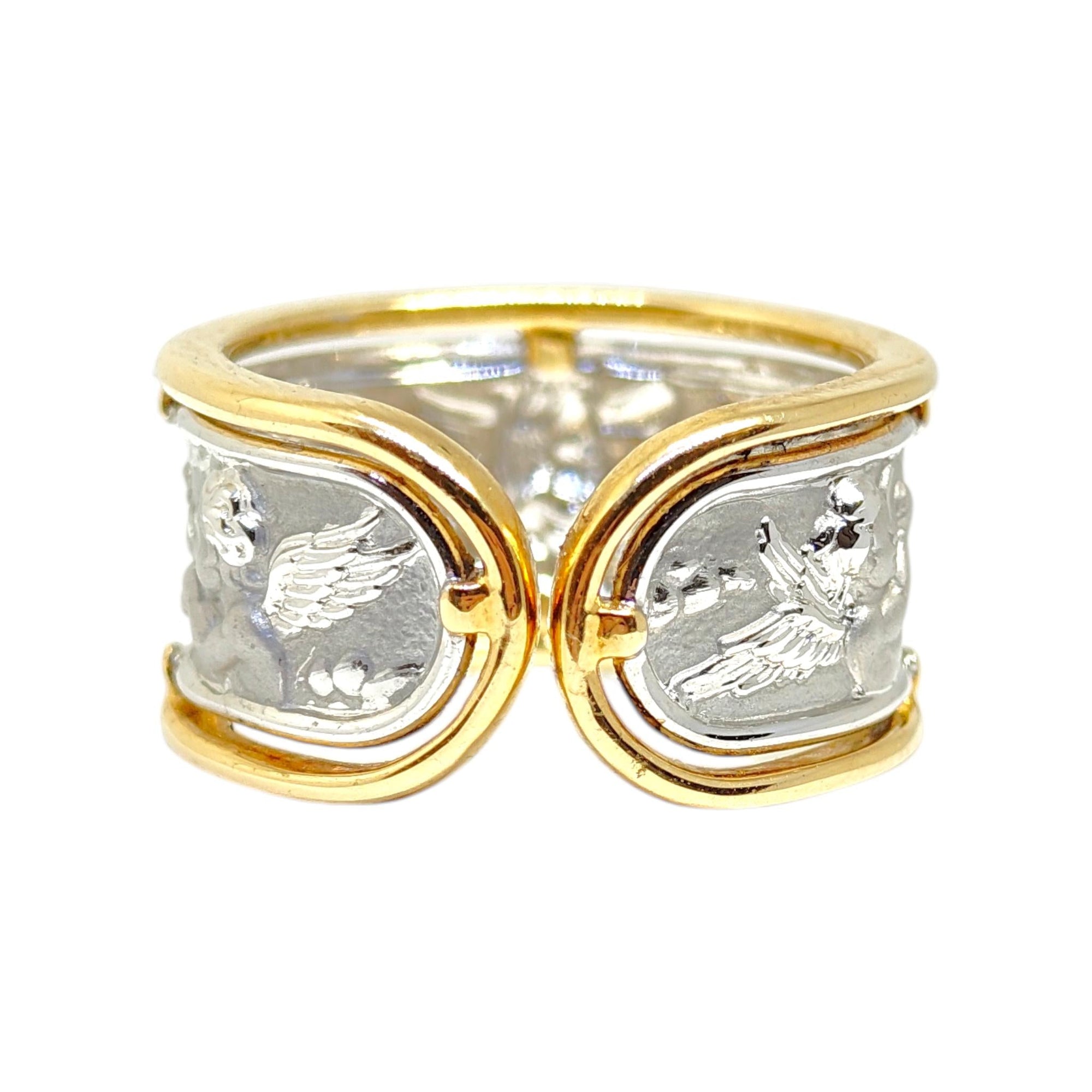 Carrera Y Carrera La Ronde Angels 18K Gold Band