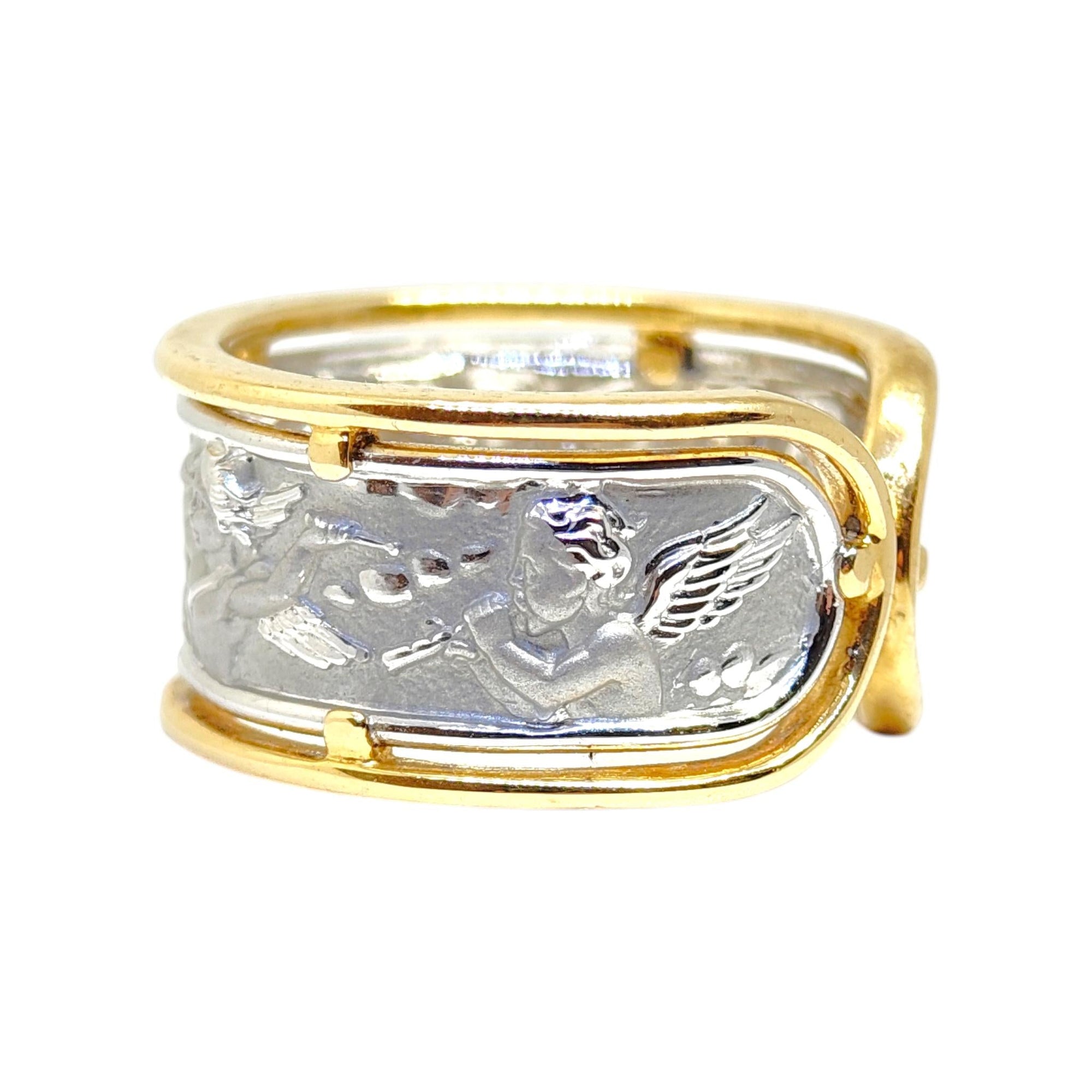 Carrera Y Carrera La Ronde Angels 18K Gold Band