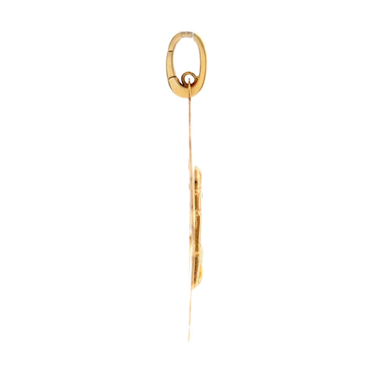 Chantecler Capri 18K Large Logo Piazzetta Charm