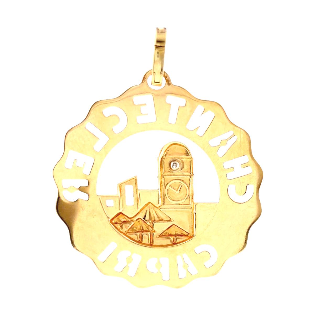 Chantecler Capri 18K Large Logo Piazzetta Charm