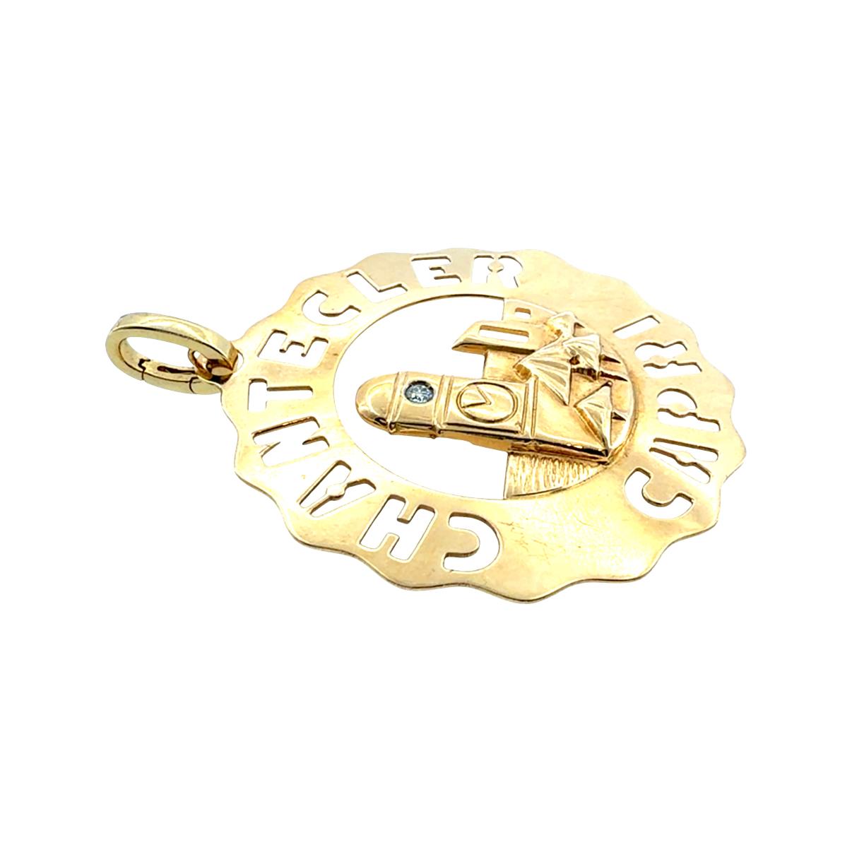 Chantecler Capri 18K Large Logo Piazzetta Charm