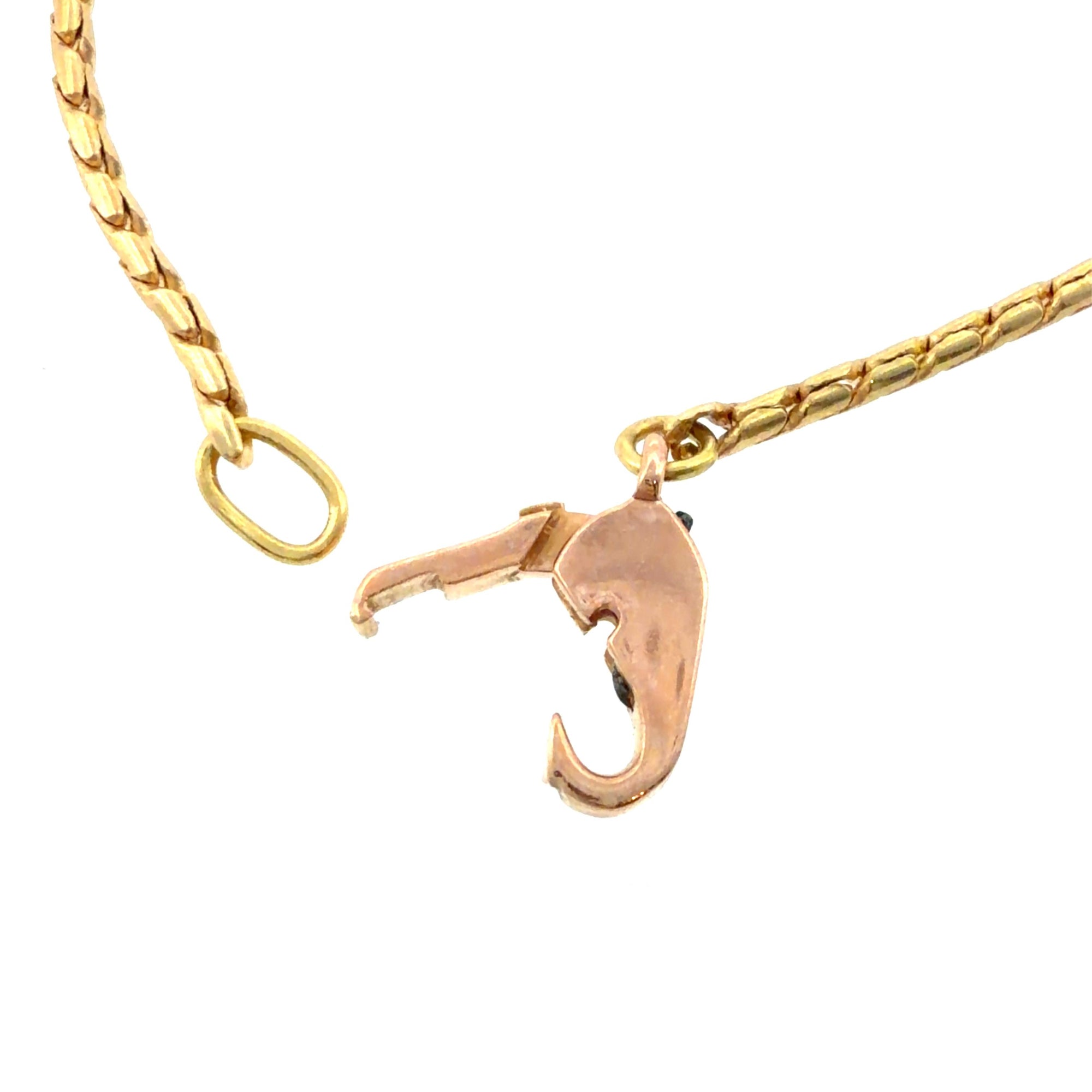 Carrera y Carrera 18K Gold Intertwined Couple Erotic Pendant Necklace