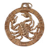 Vintage 14K Gold Scorpion Zodiac Pendant