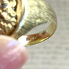 Vintage 14K Gold Ring with Diamond Accents