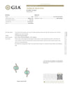 GIA Certified Paraiba Tourmaline & Diamond 18K Earrings