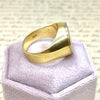 Vintage 2 Pesos Gold Coin Ring