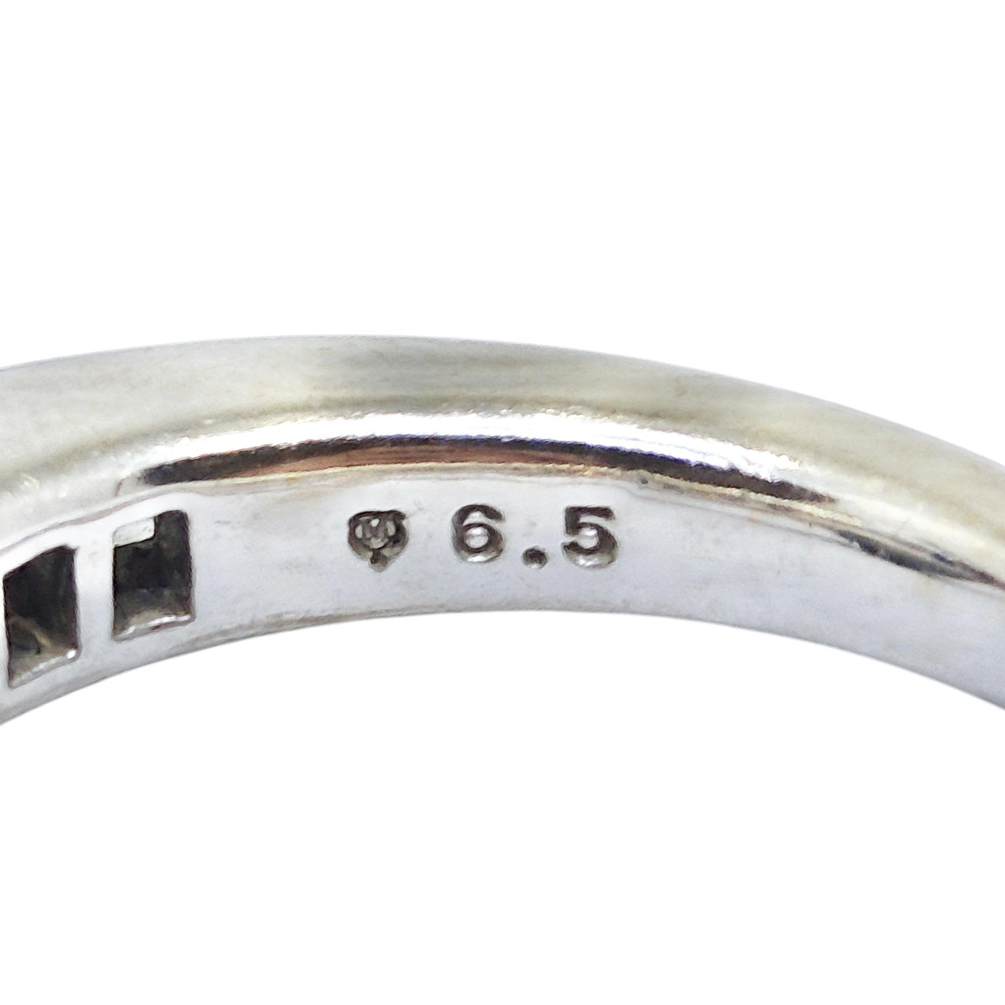 Mikimoto 18K White Gold Silver Akoya Pearl And Diamond Ring