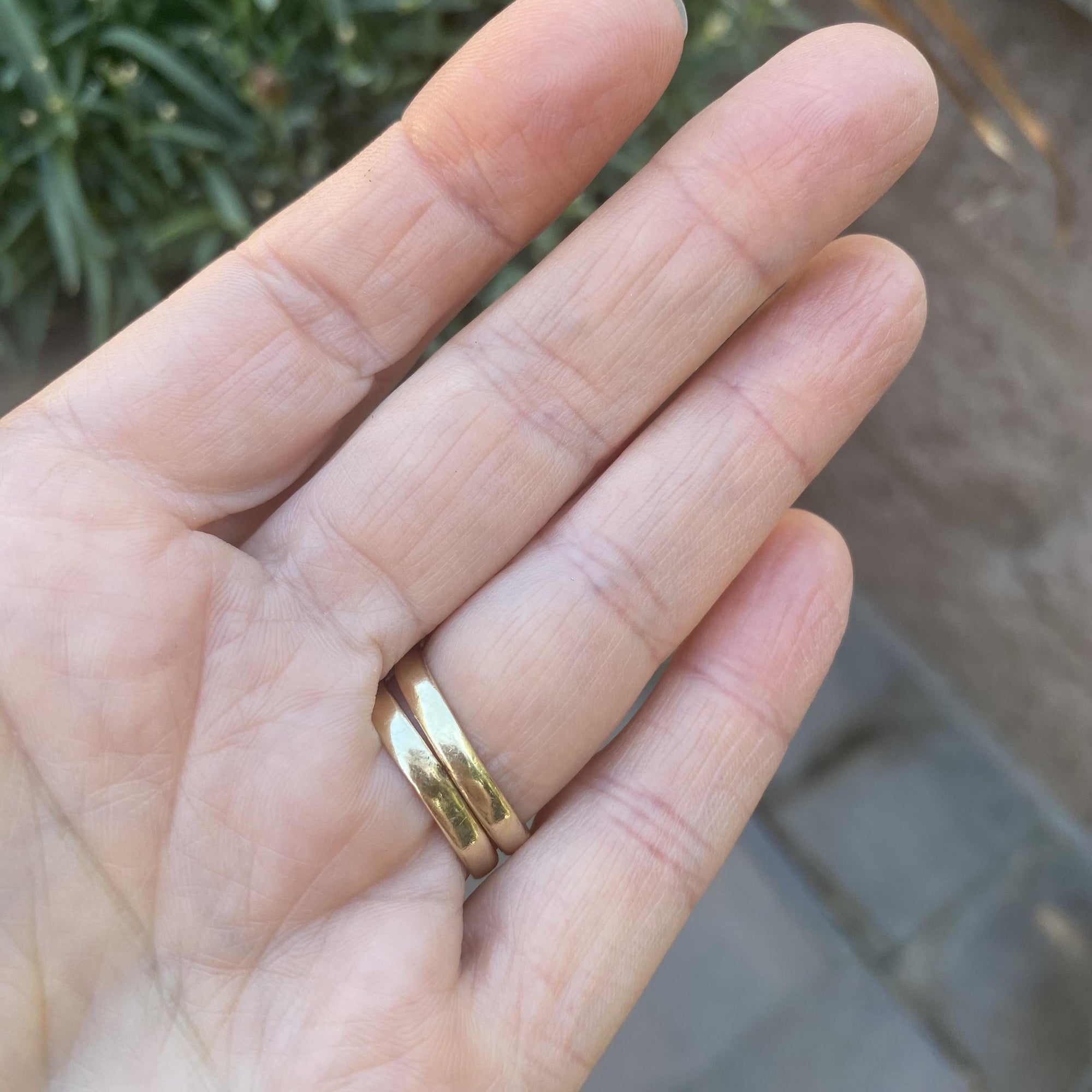 Vintage 14K Yellow Gold Snake Ring