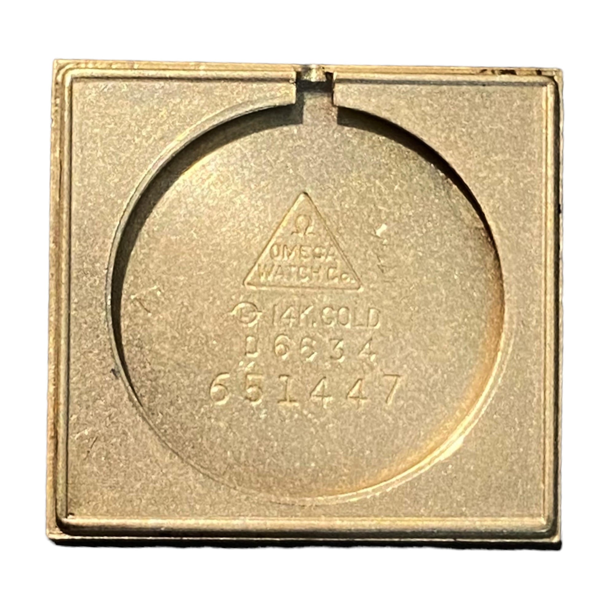 Vintage Omega 14K Yellow Gold Watch