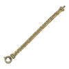 Vintage 18K Italian Stylized Curb Links Bracelet