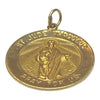 Vintage 14K St Jude Thaddeus Pray for Us Charm Pendant