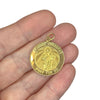 Vintage 14K St Jude Thaddeus Pray for Us Charm Pendant