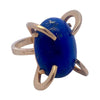 Vintage 14K Yellow Gold Lapis Lazuli Ring