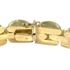 Vintage 14K Yellow Gold Wide Links Bracelet