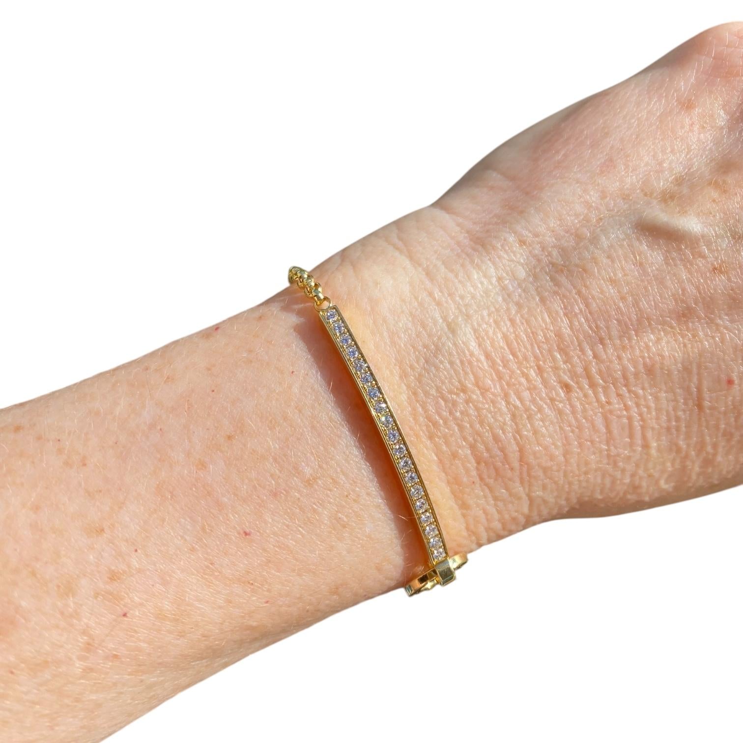 Piaget Possession 18K Yellow Gold Diamond Bracelet