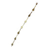 Vintage 14K Yellow Gold Tennis Racket Bracelet
