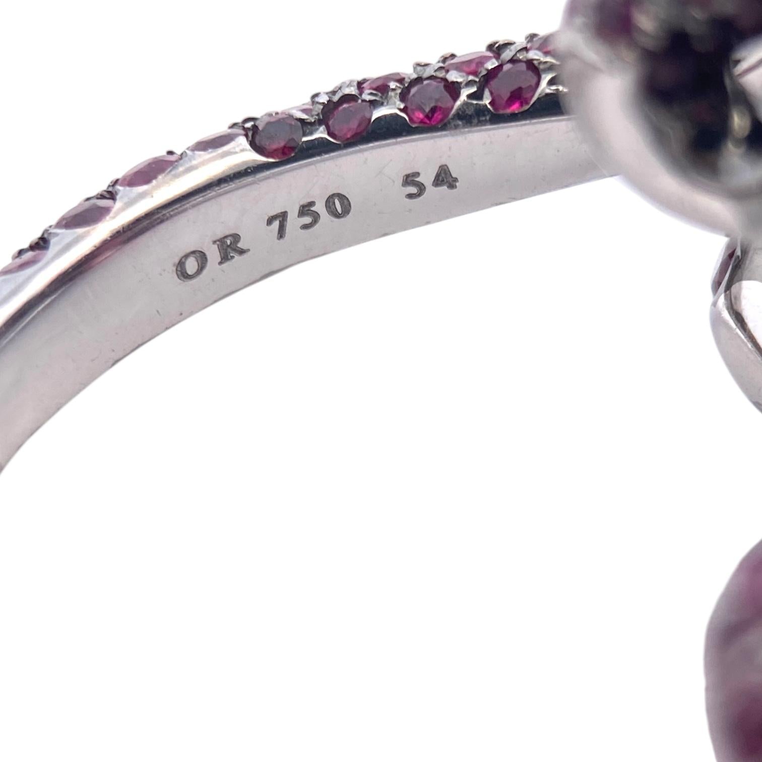 Boucheron Tourmaline Ruby Emerald Python Ring