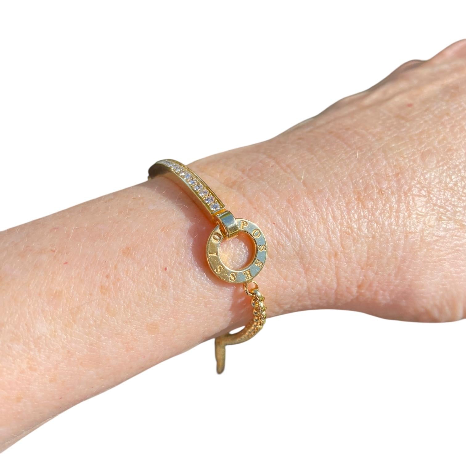 Piaget Possession 18K Yellow Gold Diamond Bracelet