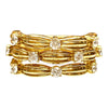 Tiffany & Co. 1992 Signature Basket Weaves Diamond Ring