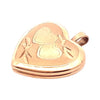 Vintage 14K Yellow Gold Small Heart Locket Charm Pendant