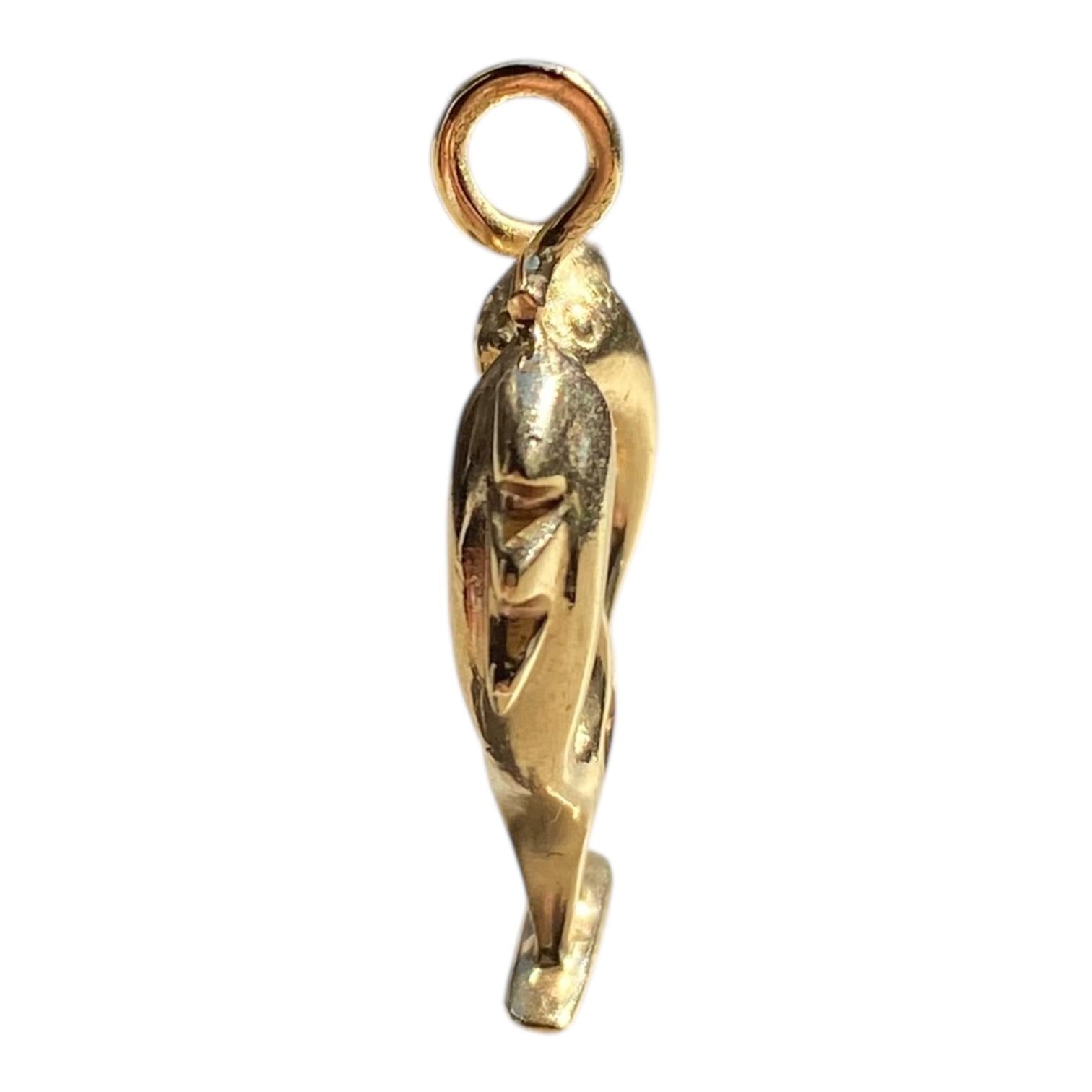 Vintage 14K Gold Pieces Zodiac Charm Pendant