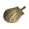 Vintage 14K Gold Large Shell Pendant