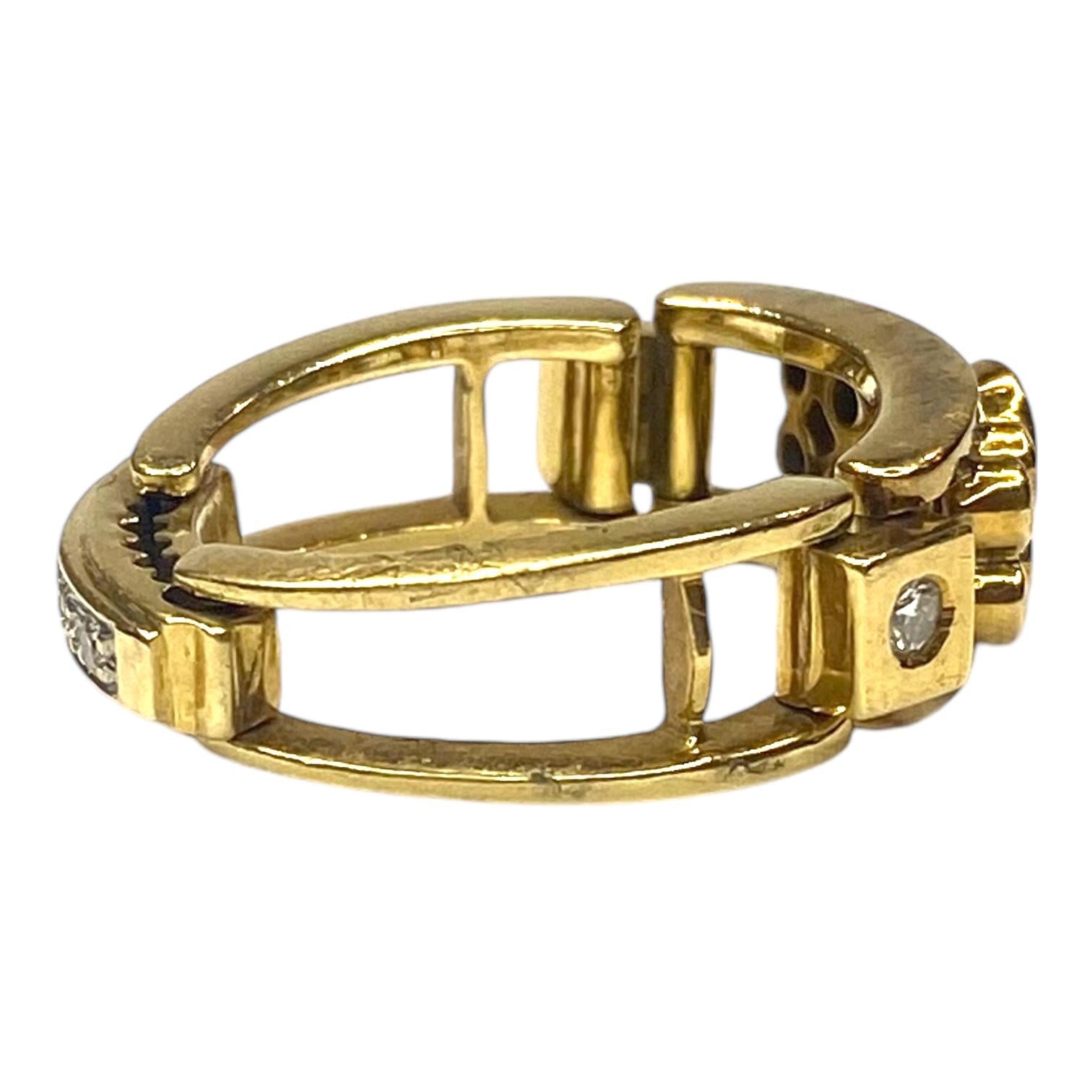 LeVian 18K Emerald and Diamond Flex Ring