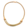 Retro 14K Festoon Snake Chain Necklace