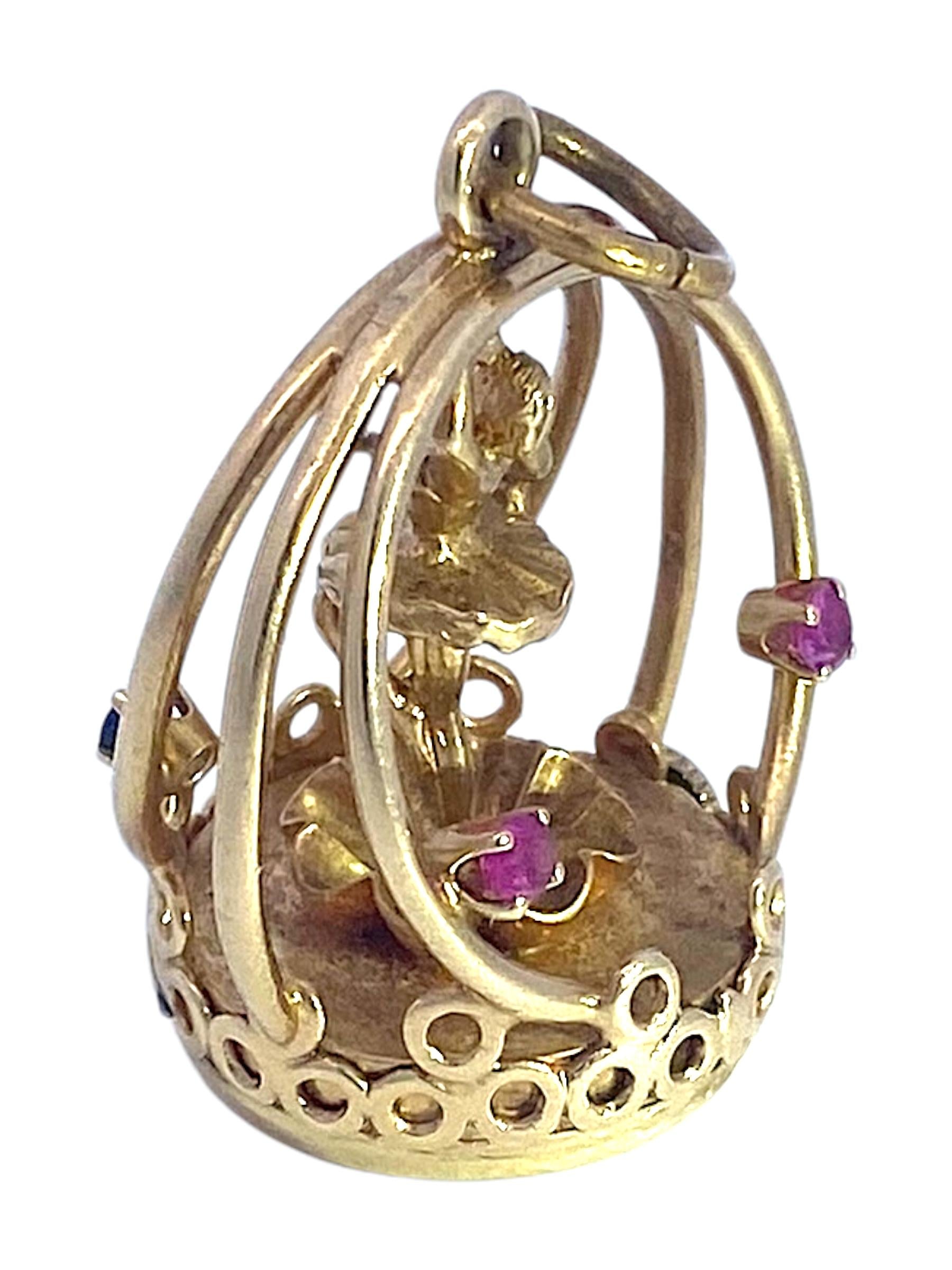 Vintage 14K Gold “Ballerina” Living Charm