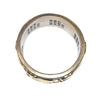 Vintage 18K Gold Elephant Band with Diamonds Size 12