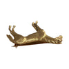 Vintage 14K Gold Horse Brooch with Ruby Eye
