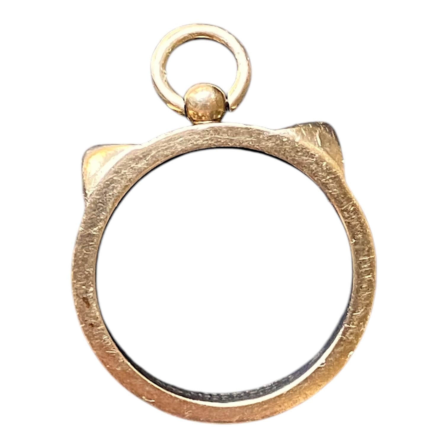 HERMÉS Collier de Chien 18K Rose Gold Black Spinel Ring