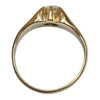 Vintage 14K Yellow Gold Diamond Solitaire Ring