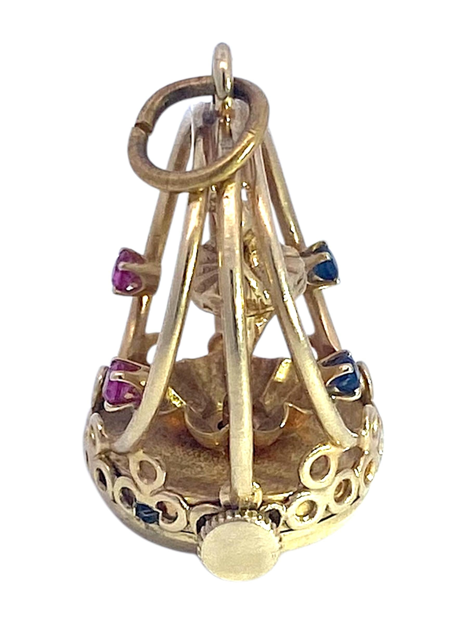 Vintage 14K Gold “Ballerina” Living Charm