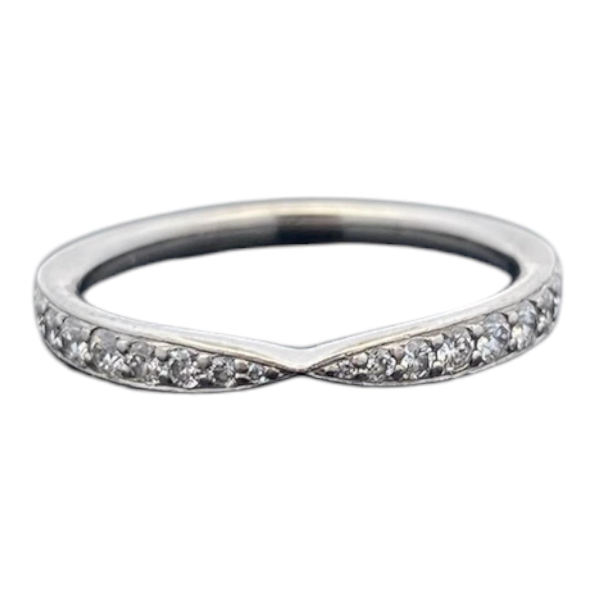 Tiffany & Co. Platinum Diamond Wedding Set