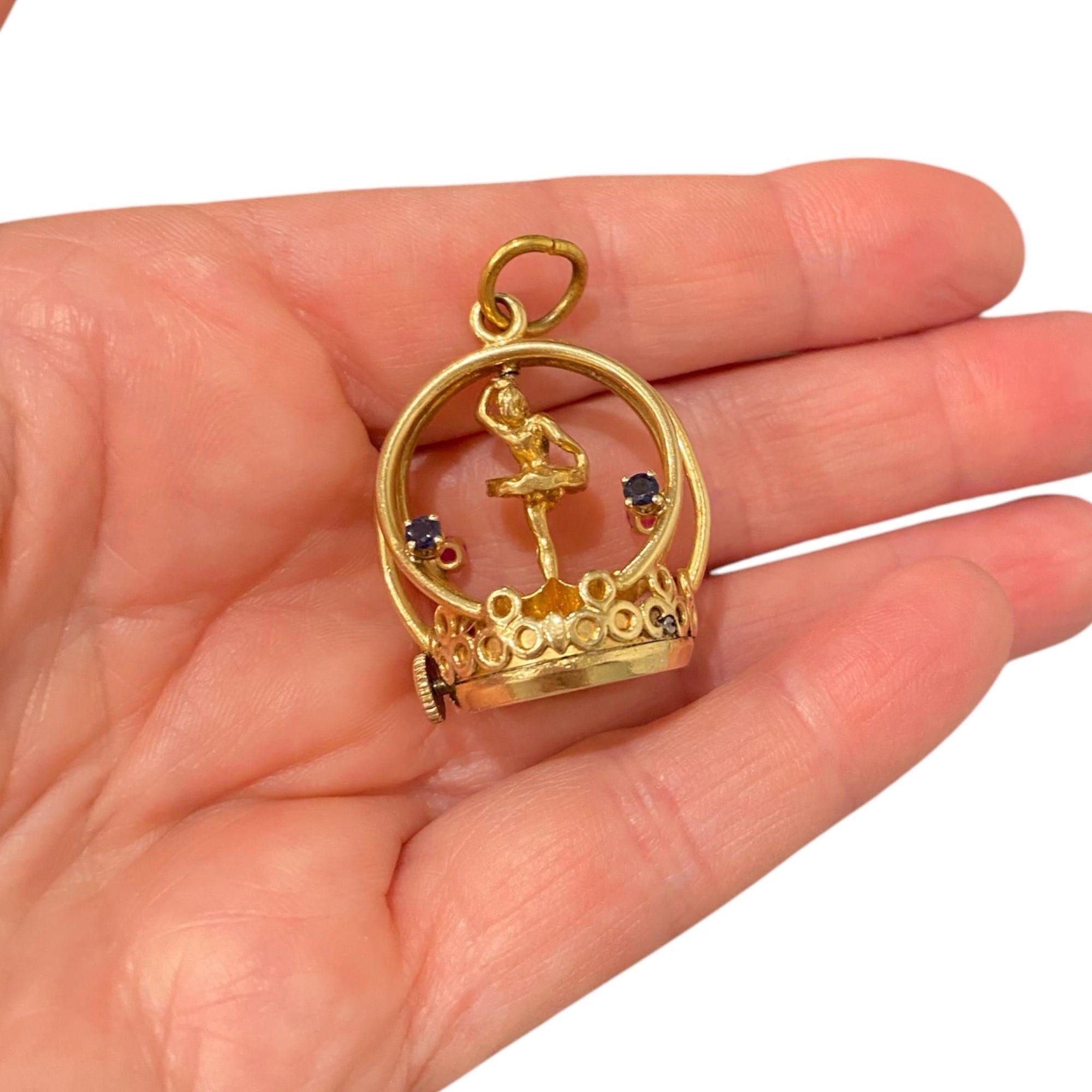 Vintage 14K Gold “Ballerina” Living Charm