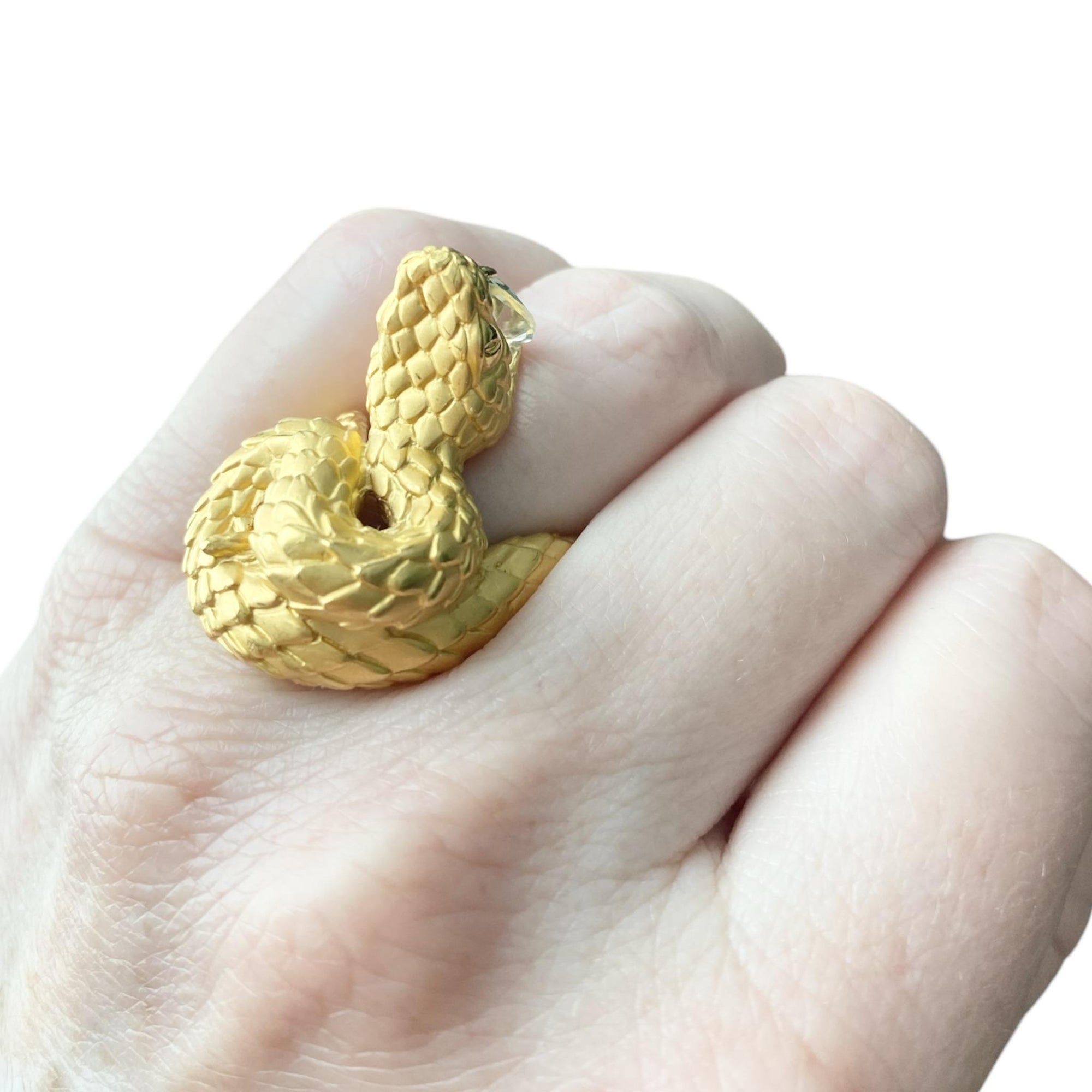 Carrera y Carrera 18K Yellow Gold Snake Ring