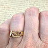 Vintage 14K Yellow Gold Love Ring