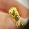 Vintage Hermes Paris 18K Yellow Gold Pave Diamond Earrings