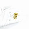 Vintage 14K Yellow Gold Mushroom Brooch Pin