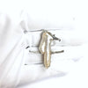 Biwa Pearl Diamond and 18K White Gold Bird Pin Pendant Enhancer