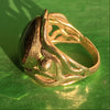 Fran Harr 14K Yellow Gold Fossil Ring