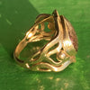 Fran Harr 14K Yellow Gold Fossil Ring