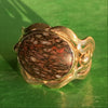 Fran Harr 14K Yellow Gold Fossil Ring
