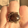 Fran Harr 14K Yellow Gold Fossil Ring
