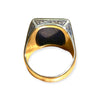 Vintage 18K Gold Lapis Lazuli Signet Ring