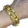 Vintage 18K Yellow Gold Large Mid-Century Bracelet