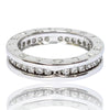 Bulgari B.Zero1 One 18K White Gold Diamond Band Ring Size 50